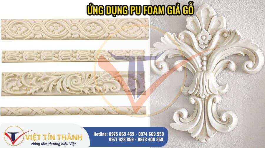 pufoam cứng hệ giả gỗ